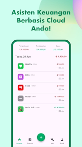 Tampilan customer service